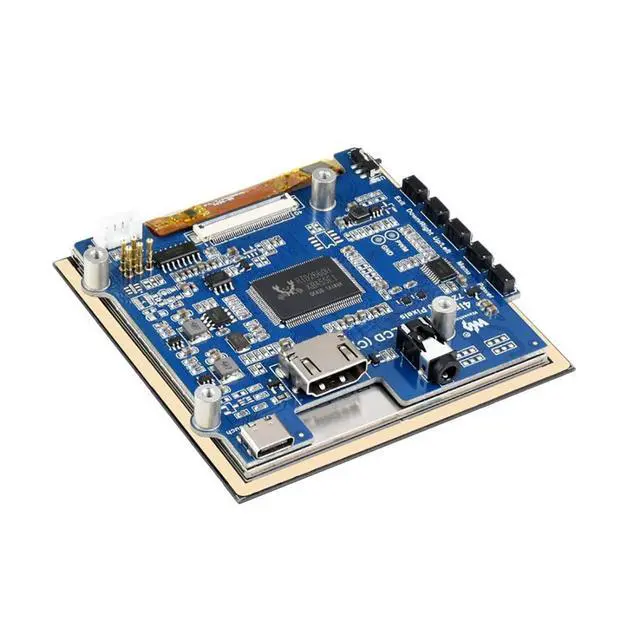Alt view image 2 of 7 - 4inch HDMI Capacitive Touch IPS LCD Display C Version for Raspberry Pi/Jetson Nano/PC, Fully Laminated Screen,720×720 Resolution