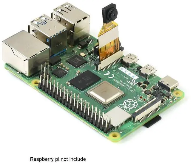 Alt view image 4 of 7 - RPi FPC Camera (B) for Raspberry Pi Series Boards, OV5647, 5MP, 1080P HD Video Recording, Mini Size