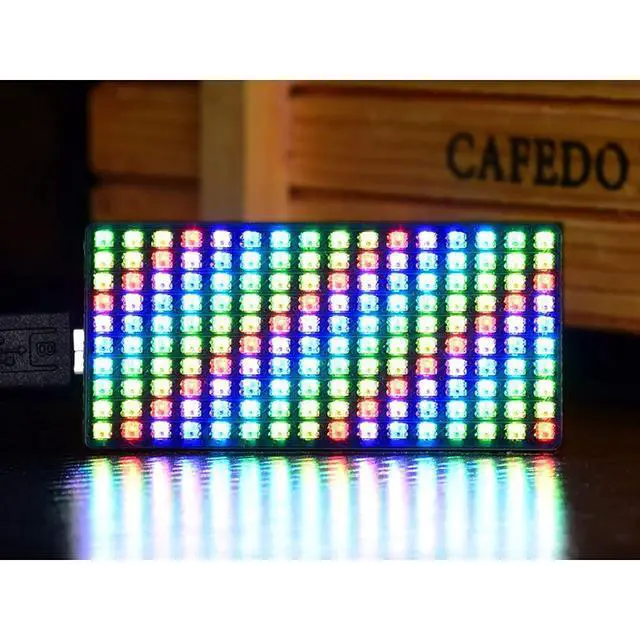 Alt view image 3 of 7 - RGB Full-Color LED Matrix Module Panel for Raspberry Pi Pico Series, Adjustable 256 Level Brightness, 16×10 RGB LEDs