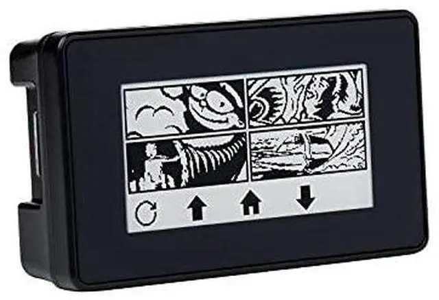 Main image of 2.13inch Touch E-Paper Eink Display Module for Raspberry Pi 4B+ 4B 3B+ 3B 2B+ Zero W WH 2W with ABS Protection Case 5-Point Touch,250×122 Pixels