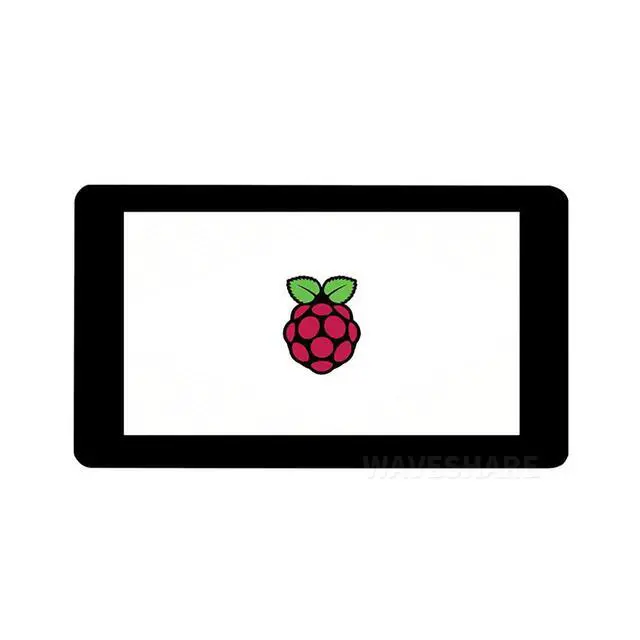 Alt view image 2 of 7 - 7inch Capacitive Touch Screen IPS Display for Raspberry Pi, 1024×600, DSI Interface, up to 5-Points Touch, Adjustable Brightness