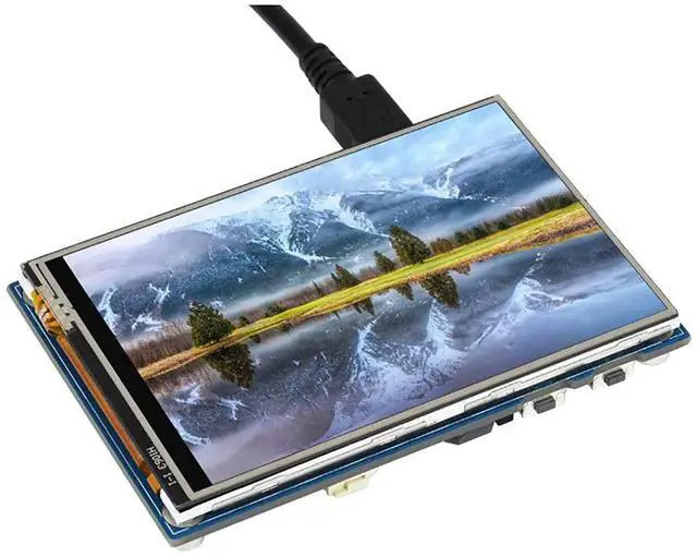 Main image of Overall Evaluation Board Designed for Raspberry Pi Pico,65K Colorful IPS Touch Screen, Misc Onboard Components for Easily Evaluating The RP2040