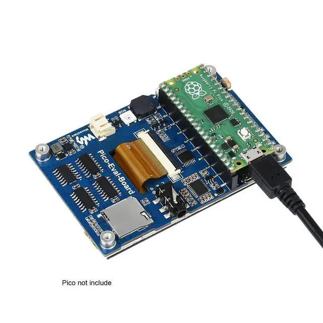 Alt view image 4 of 7 - Overall Evaluation Board Designed for Raspberry Pi Pico,65K Colorful IPS Touch Screen, Misc Onboard Components for Easily Evaluating The RP2040