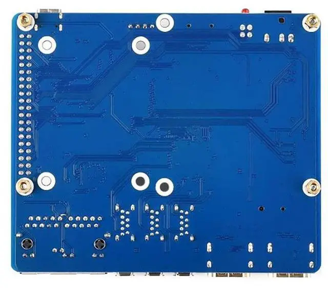 Alt view image 2 of 7 - Dual Gigabit Ethernet Base Board Designed for All Variants of Raspberry Pi Compute Module 4,Suitable for Evaluating The CM4