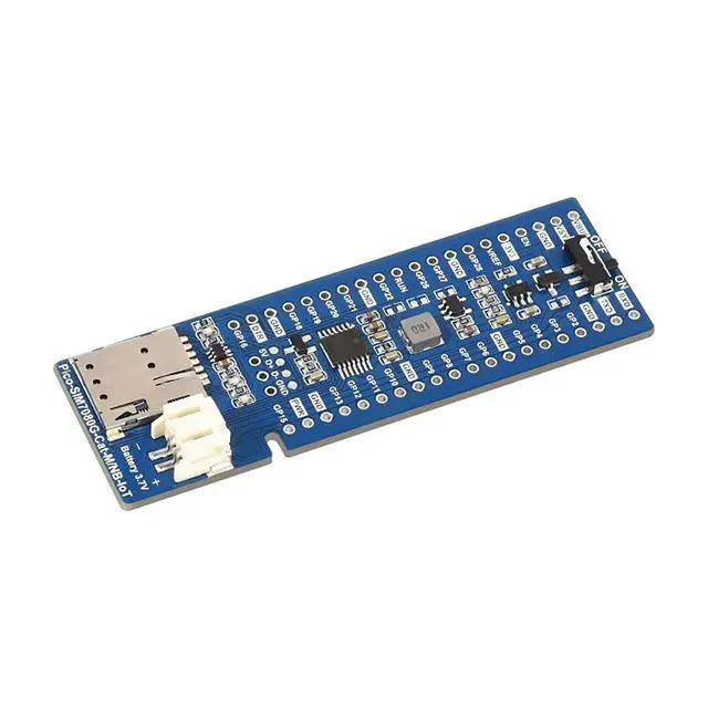 Alt view image 2 of 7 - SIM7080G NB-IoT/Cat-M(EMTC) / GNSS Module HAT for Raspberry Pi Pico Series Board, Global Band Support