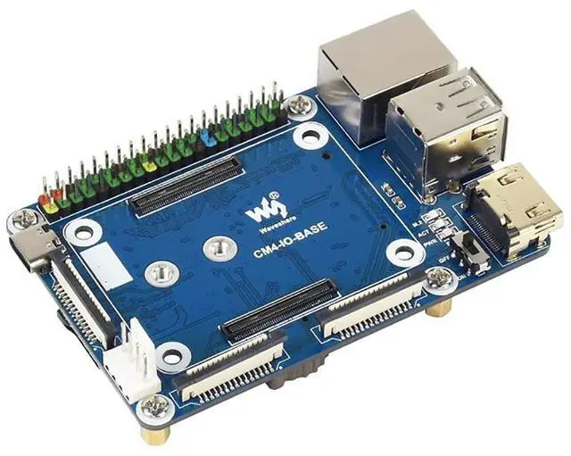 Main image of Mini Base Board (B) Designed for Raspberry Pi Compute Module 4 CM4 Or Being Integrated Into End Products 40PIN GPIO Header