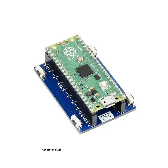 Alt view image 4 of 7 - 2inch LCD Display Module HAT for Raspberry Pi Pico, Embedded ST7789VW Driver, Using SPI Bus, 320×240 Pixels, 65K Colors