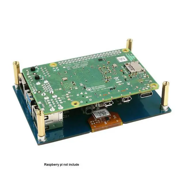Alt view image 3 of 7 - Colorful 4.01inch E-Paper E-Ink Display HAT for Raspberry Pi/Jetson Nano, ACeP 7-Color, 640×400 Pixels, SPI Interface