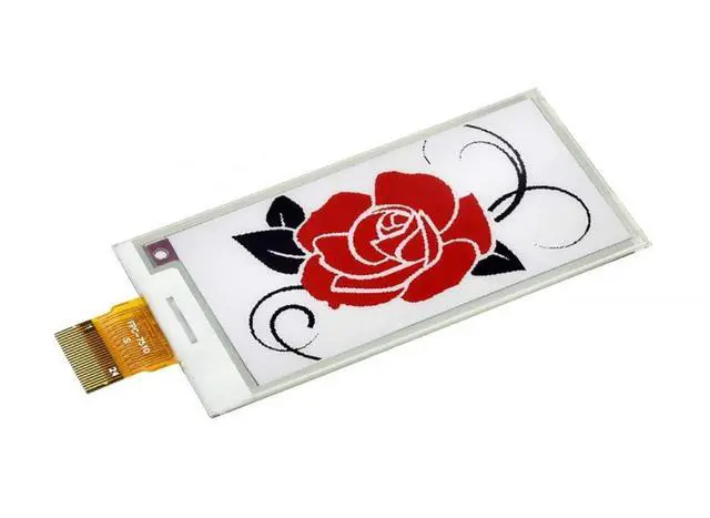 Main image of 2.66inch E-Paper (B) E-Ink Raw Display Without PCB, 296×152 Pixels, Three-Color Red/Black/White, SPI Interface