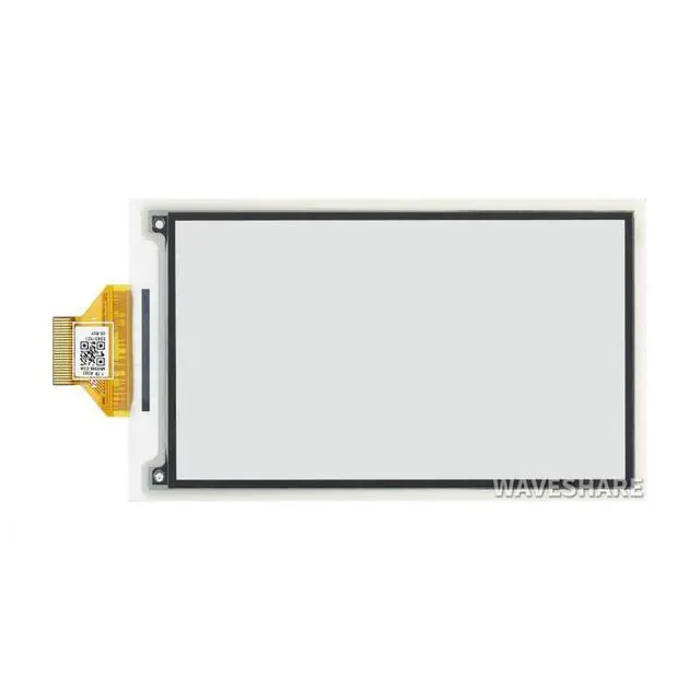 Alt view image 2 of 7 - 3.7inch E-Paper E-Ink Raw Display for Raspberry Pi/Jetson Nano, 480×280 Pixels e-Paper Module, Black/White Color, SPI Without PCB