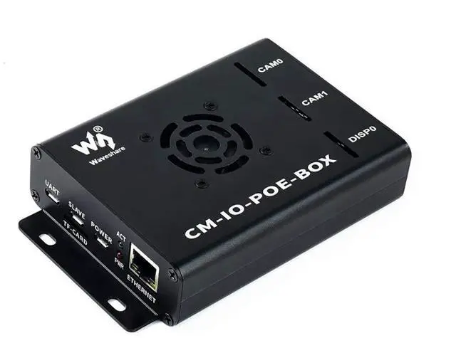 Alt view image 2 of 7 - Mini-Computer Add-ons Based on for Raspberry Pi Compute Module CM3 / CM3L / CM3+ / CM3+L with Expansion Board, Metal Case, Power Supply and Cooling Fan to Make Mini-Computer