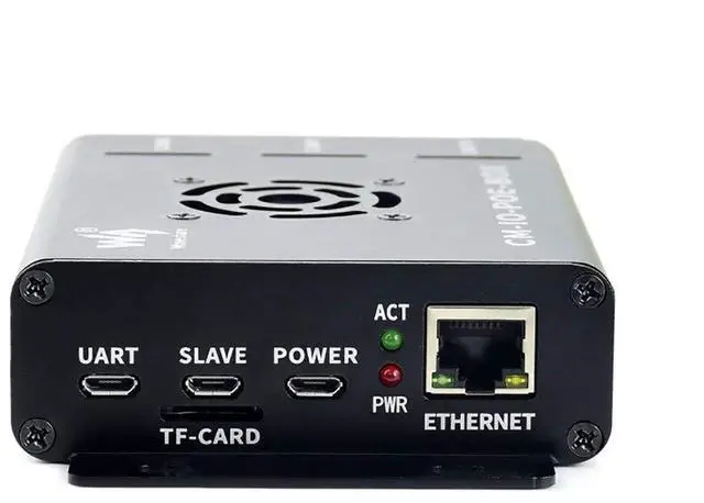 Alt view image 4 of 7 - Mini-Computer Add-ons Based on for Raspberry Pi Compute Module CM3 / CM3L / CM3+ / CM3+L with Expansion Board, Metal Case, Power Supply and Cooling Fan to Make Mini-Computer