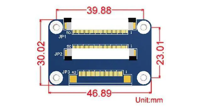 Alt view image 7 of 7 - 5inch IPS Display for Raspberry Pi Series Board DPI Interface, No Touch, 800x480 Supports Raspbian, Ubuntu, OSMC, etc