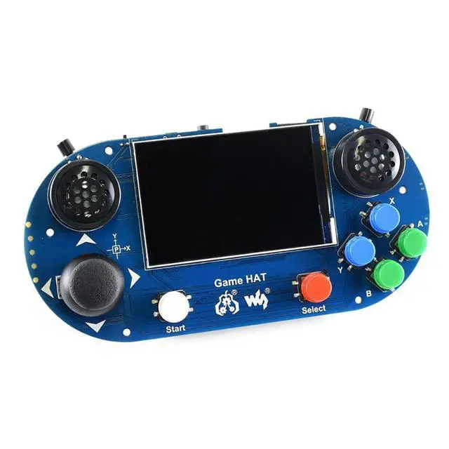 Alt view image 2 of 7 - Game HAT for Raspberry Pi A+/B+/2B/3B/3B+/4B/Zero W with 3.5inch IPS Screen 480x320 60 Frame to Make Your Own Portable Game Console