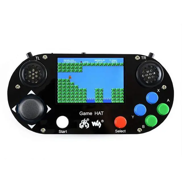 Alt view image 4 of 7 - Game HAT for Raspberry Pi A+/B+/2B/3B/3B+/4B/Zero W with 3.5inch IPS Screen 480x320 60 Frame to Make Your Own Portable Game Console