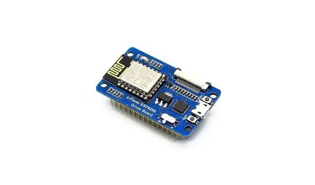 Alt view image 5 of 7 - 1.54 Inch E-Ink Display Module Three-Color Resolution 200x200 E-Paper Electronic Screen Panel SPI Interface with ESP8266 WiFi Driver Board for Raspberry Pi/STM32/Nucleo/Jetson Nano