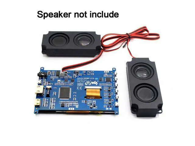 Alt view image 7 of 7 - Capacitive Touch 5inch Raspberry pi LCD HDMI Display Module 800 * 480 High Resolution HDMI Interface Screen Supports Multi Mini-PCs Multi Systems