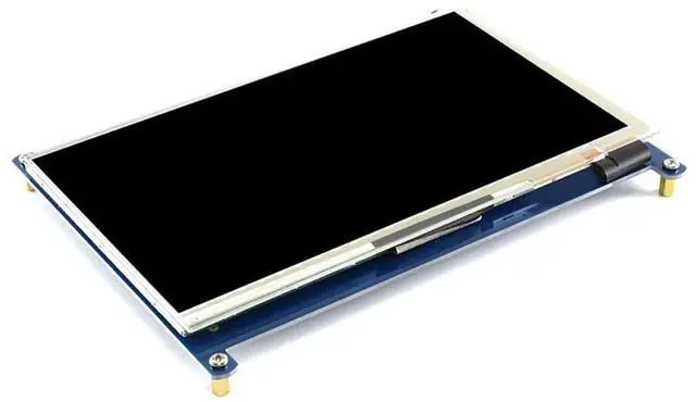 Alt view image 2 of 7 - 7inch HDMI LCD for Raspberry pi Capacitive Touch Screen Display 1024 * 600 Monitor for Raspberry pi/BeagleBone Black/Banana Pi with Bicolor Holder Case Supports Various Systems