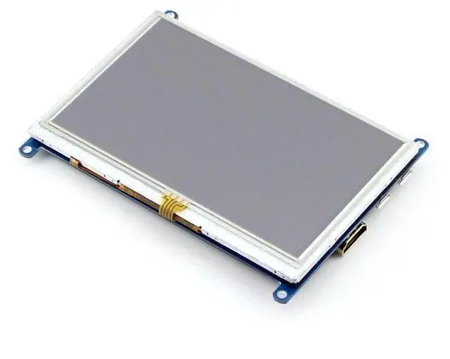 Alt view image 2 of 6 - 5inch HDMI LCD Raspberry pi Resistive Touch Screen Display HDMI Interface Supports Various Systems for Rapsberry pi & Banana pi & Beaglebone Black
