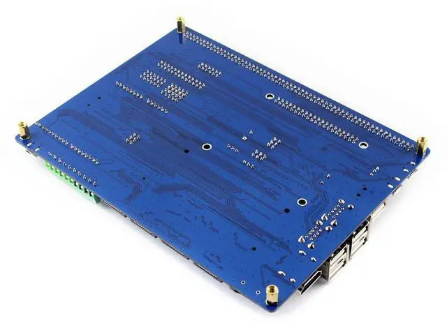 Alt view image 3 of 6 - Compute Module IO Board Plus Composite Breakout Expansion Board for Raspberry Pi,Compute Module IO Board V3 (CM3/CM3L) Various Common Use Components