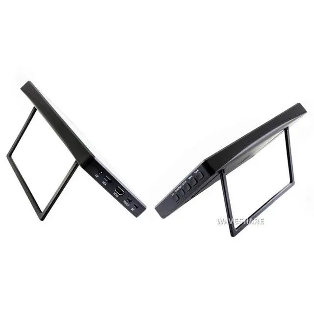 Alt view image 3 of 7 - 7inch HDMI LCD (H) (with case) 1024x600 Monitor IPS Capacitive Touch Screen Display with Toughened Glass Cover Supports Raspberry Pi/Jetson Nano/PC/Game Console