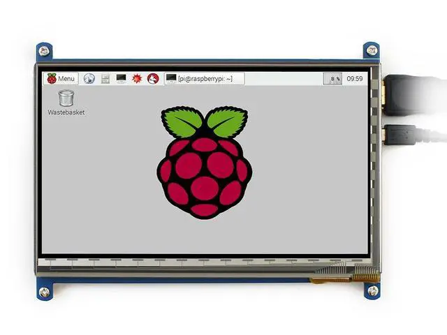 Alt view image 4 of 7 - 7inch HDMI LCD for Raspberry pi Capacitive Touch Screen Display Custom Raspbian Angstrom Various System for Raspberry Pi/Beaglebone Black/Banana Pi with Bicolor Holder Case