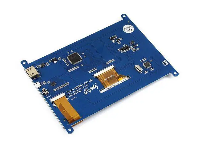 Alt view image 3 of 7 - 7inch HDMI LCD for Raspberry pi Capacitive Touch Screen Display Custom Raspbian Angstrom Various System for Raspberry Pi/Beaglebone Black/Banana Pi with Bicolor Holder Case