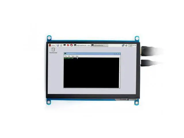 Alt view image 5 of 6 - 7inch HDMI LCD (H) 1024x600 Monitor IPS Screen Capacitive Touch Display Supports Raspberry Pi Jetson Nano BeagleBone Black Banana Pi & Microsoft XBOX360, Sony PS4,Nintendo Switch