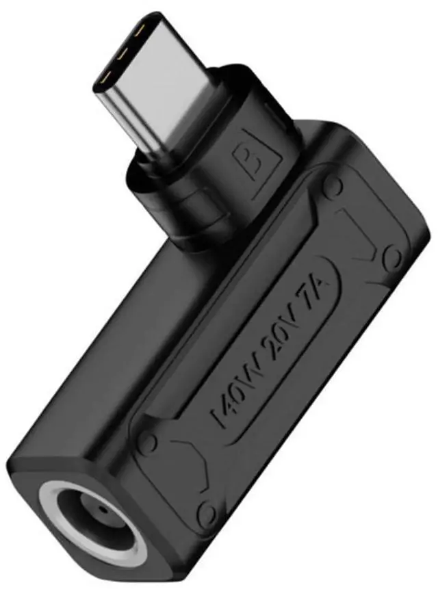 Main image of USB C 140W Charge Converter DC 7.4x5.0mm to USB C 5V 9V 20V Power Plug Charge Adapter