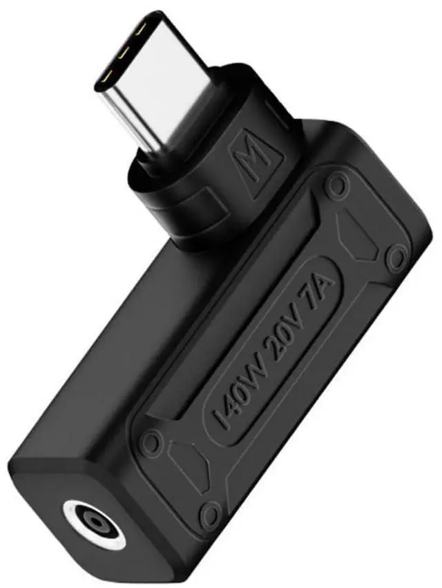 Main image of USB C 140W Charge Converter DC 4.5x3.0mm to USB C 5V 9V 20V Power Plug Charge Adapter