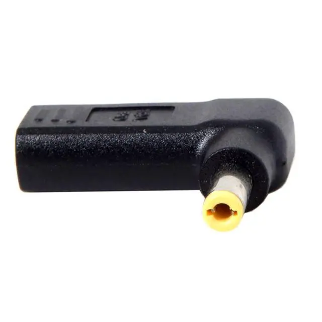 Alt view image 4 of 7 - USB C to DC 20V 5.5x2.5mm PD 65W Emulator Trigger 90 Degree Angled Converter Adapter