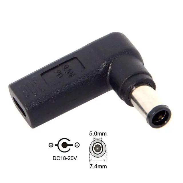 Alt view image 2 of 7 - USB C to DC 7.4x5.0mm PD 65W Emulator Trigger Converter Adapter