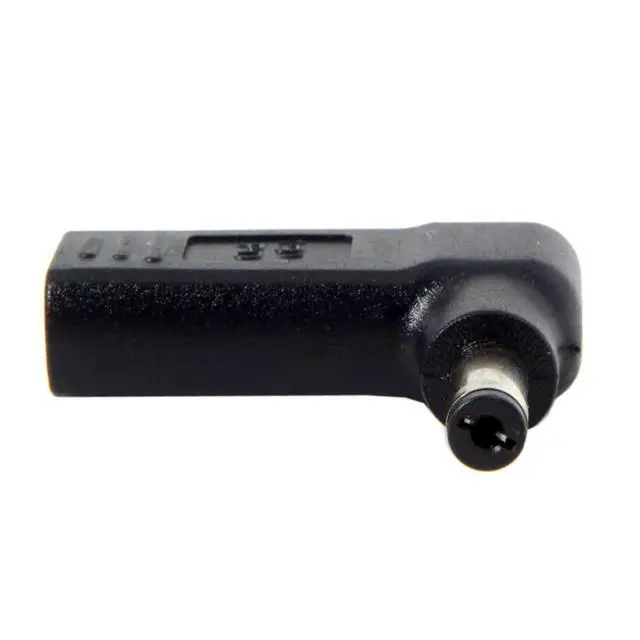 Alt view image 4 of 7 - CY USB 3.1 Type C USB-C to Rectangle DC Plug 5.5mmx2.1mm Adapter PD Emulator Trigger 90 Degree Angled for Laptop Tablet (5.5x2.1MM)