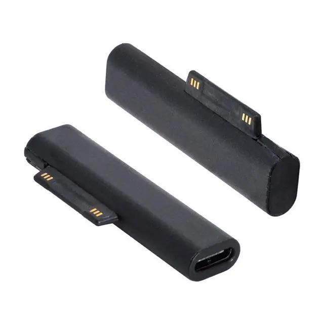 Alt view image 5 of 7 - CY Type-C USB-C Female to Surface Pro7 Pro6 Pro5 Pro4 Pro X Go Book PD Charge Adapter DC 15V
