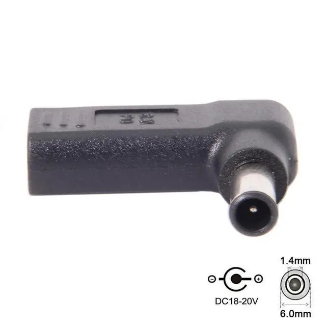 Alt view image 4 of 7 - USB C to DC 6.0x1.4mm PD 65W Emulator Trigger Converter Adapter
