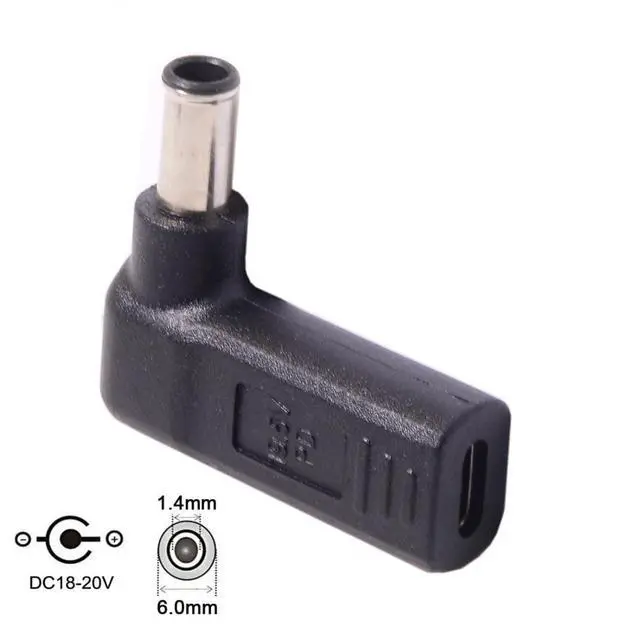 Alt view image 5 of 7 - USB C to DC 6.0x1.4mm PD 65W Emulator Trigger Converter Adapter