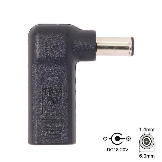 Alt view image 6 of 7 - USB C to DC 6.0x1.4mm PD 65W Emulator Trigger Converter Adapter