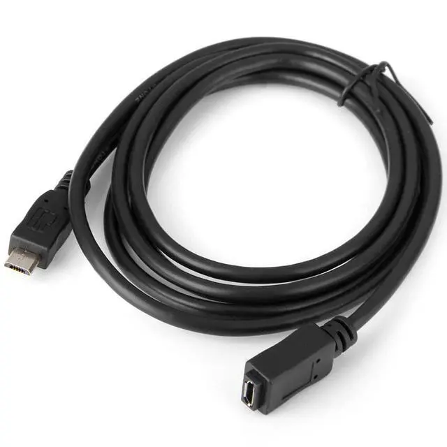 Alt view image 5 of 7 - Micro USB 2.0 Extension Cable,Micro USB 5Pin Male to Female Data Charging Extension Cable for Dash Cam/GPS/Camera 4.92FT/1.5M