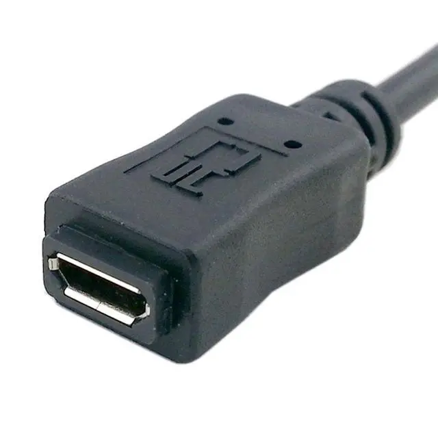 Alt view image 6 of 7 - Micro USB 2.0 Extension Cable,Micro USB 5Pin Male to Female Data Charging Extension Cable for Dash Cam/GPS/Camera 1.64FT/0.5M