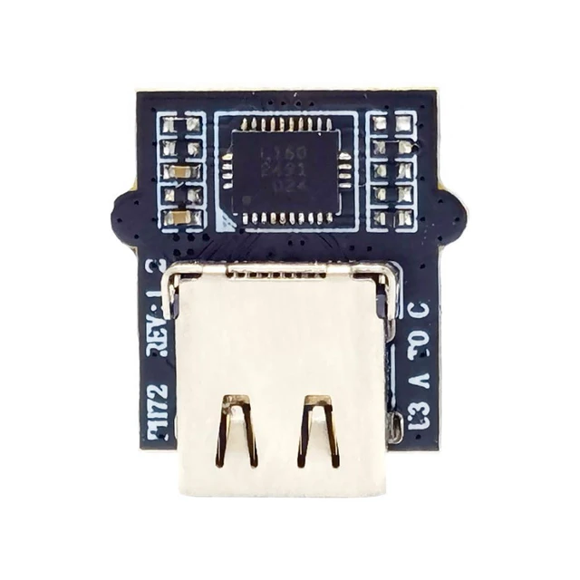 Alt view image 7 of 7 - USB C DIY Connector USB 3.0 A to USB C Female Socket Port Repair Replacement Solder Adapter with VL160 Chipset