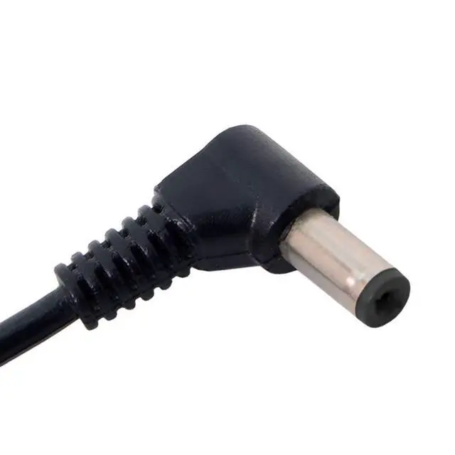 Alt view image 6 of 7 - USB 2.0 Type A Male to Right Angled 90 Degree 5.5 x 2.1mm DC 5V Power Plug Barrel Connector Charge Cable 100cm