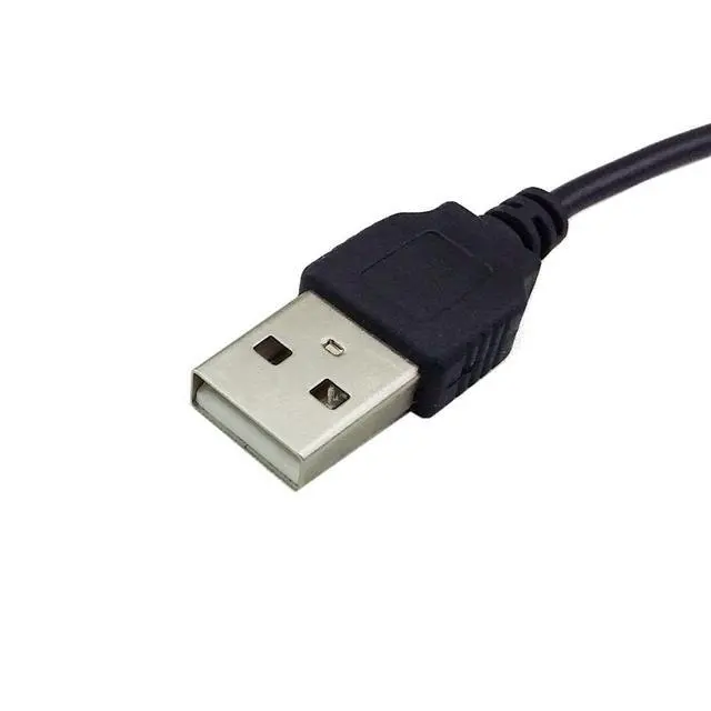 Alt view image 7 of 7 - USB 2.0 Type A Male to 5.5 x 2.5mm DC 5V Power Plug Barrel Connector Charge Cable 80cm