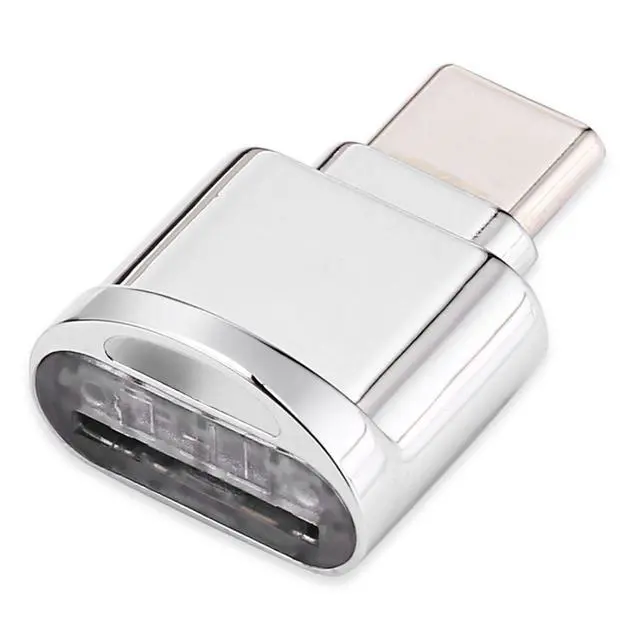Alt view image 5 of 7 - CY 2pcs USB Type C USB-C to Micro SD SDXC TF Card Reader Adapter for Laptop Cell Phone (2pcs/Set)