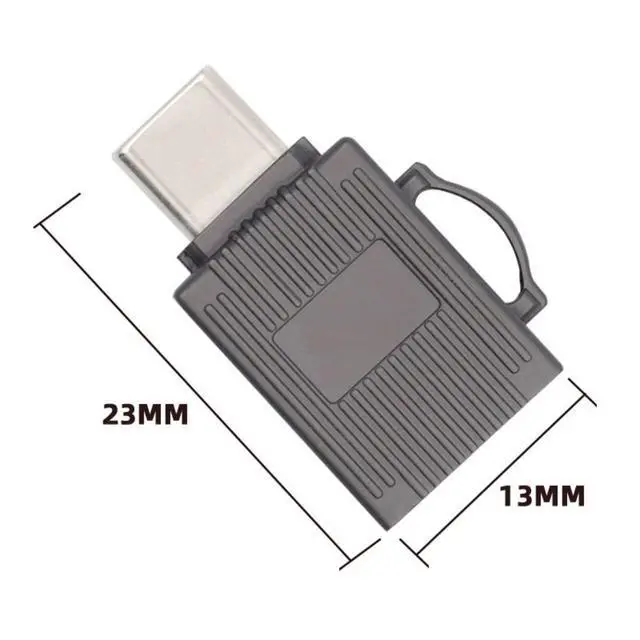Alt view image 6 of 6 - USB C Card Reader,USB 3.0 Type C to Micro SD SDXC TF Card Reader Adapter for Laptop Tablet Phone 5Gbps