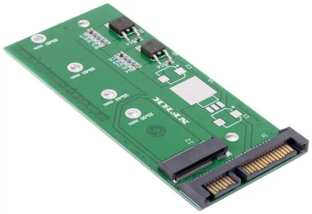Main image of M.2 NGFF B/M-Key SATA SSD to 2.5" SATA Hard Disk PCBA Converter Adapter (Not Work NVEM SSD to SATA)