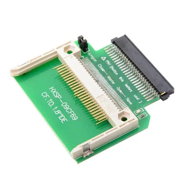 Alt view image 6 of 7 - Memory Card Adapter CF Compact Flash Memory Card to 50pin 1.8 Inch IDE Hard Drive SSD Converter Adapter for Toshiba