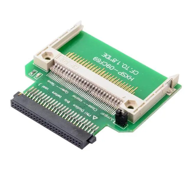 Alt view image 7 of 7 - Memory Card Adapter CF Compact Flash Memory Card to 50pin 1.8 Inch IDE Hard Drive SSD Converter Adapter for Toshiba