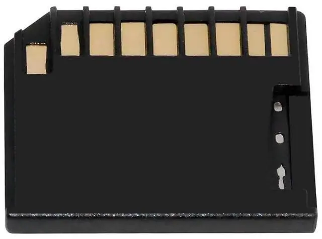 Main image of Micro SD to SD Memory Card Mini Adapter Compatible with 13/15" MacBook Air/Pro/Retina Black 23x24mm