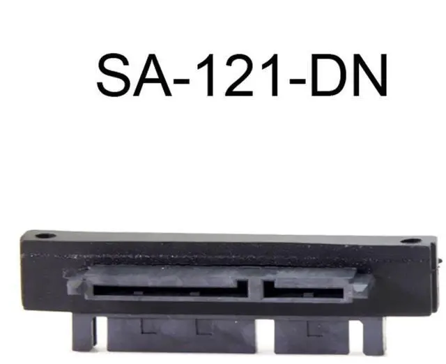 Alt view image 6 of 7 - 2 Pack SATA Male to SATA Female 90 Degree Angled Gender Changer Connector Adapter for 2.5/3.5" Hard Disk Drive