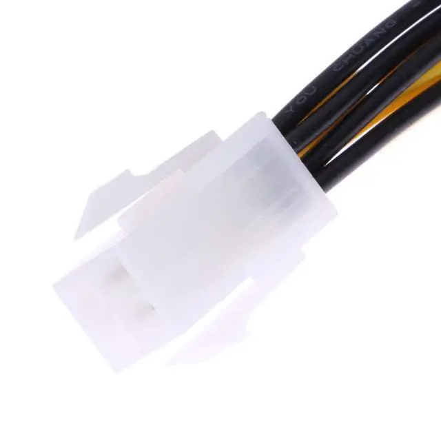 Alt view image 4 of 4 - 4-Pin to 8-Pin EPS 12 V ATX Motherboard Power Supply Converter Cable Adapter